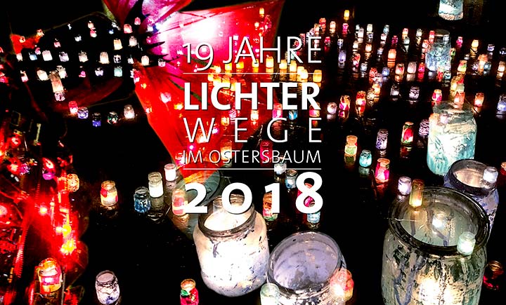Atmosphärisches Kerzenlicht und ein tolles Programm: die Lichterwege im Quartier Ostersbaum