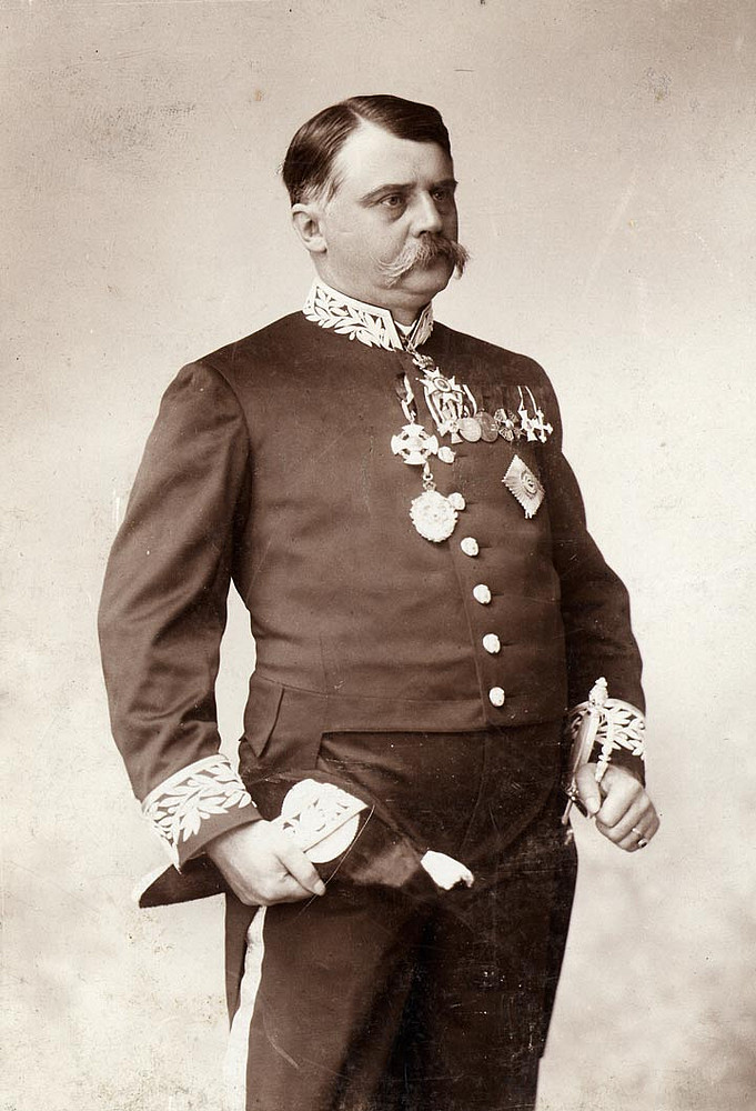 Bankier August Karl von der Heydt, um 1895